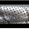 304 316 Perforated Filter Tube , Coating Oil Filtration Perforated Metal Pipe