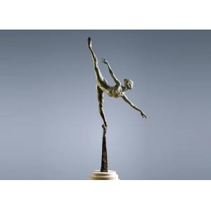 Modern Outdoor Public Decorative Ballerina Woman Bronze Statue