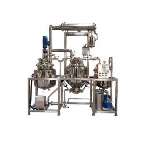 Solvent Vacuum Plant Extraction Machine PLC Control With Concentrate Device