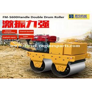 Hand Held Mini Drum Roller Aluminum 3 Ton Double Drum Roller