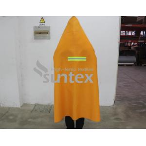 Fireproof Cloak, Fireproof Cape, Fireproof Hooded Cloak, Fire Emergency Survival Safety Blanket Full Body Protection