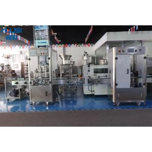 China 2000bph Fully Automatic Liquid Filling Machine Lotion Capping Labeling Production Line supplier
