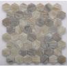 China Latest Glazed Mosaic Tile with Hexagon Shape wholesale