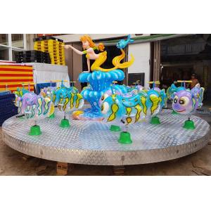 Beauty Fish Merry Go Round Carousel Fiberglass Material Music In USB Card