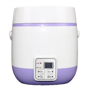 China Cylinder Mini Electric Rice Cooker 0.8M Copper Line Dishwasher Safe Quick Steaming supplier