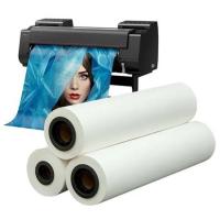 China Waterproof Self Adhesive Inkjet Photo Paper Vinyl 0.45mm Thickness on sale