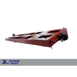 33t Flat Wagon Train Car Container Flat Wagon Park Handbrake Air Brake