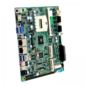 Mini Itx industrial QM87/HM86/HM87 motherboard with 10*USB 2*RTL8111E Gigabit Lan Wide Voltage 8-36V power supply