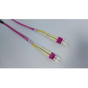 SM MM LC OM4 Fiber Optic Patch Cord pVC material FTTH LC patchcord