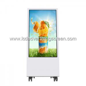 China 32inch Movable Nano Film Touch Screen LCD Display Stand for Retail Shop supplier