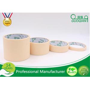 Rubber Glue Car Painting Colored Masking Tape , Adhesive 2 Inch Masking Tape Water Resistant