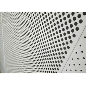 China Decorative Perforated Aluminum Sheet 5005 For The Curtain Wall / Electric Conductor supplier