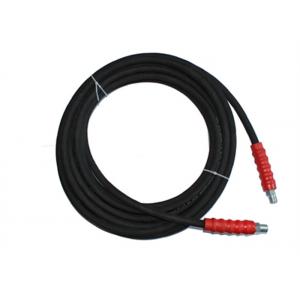 China 1/4 to 3/8 High Pressure Washer Hose with Fittings & Restrictor supplier