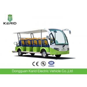 72V Low Speed Electric Sightseeing Car 14 Passengers Electric Personal Transport Vehicle