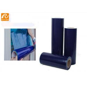 Adhesive Transparent Protective Film , Polyethylene Uv Protection Film For Windows