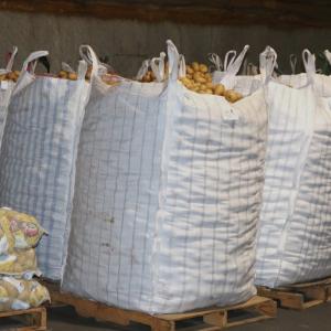 China Ventilated bulk Bags for Onion firewood durable meterial full cloth full mesh 90*90*150cm 100% new raw supplier