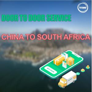 International Door To Door Freight Shipping From China To South Africa