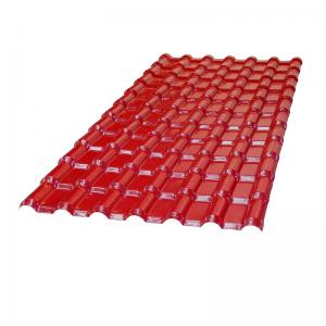 Waterproof PVC Roofing Sheet Corrugated ASA Synthetic Resin Roofing Shingles