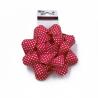 China Printed Gift Wrap Plastic Present Ribbon Bow 4cm 12cm Red Star Bows wholesale