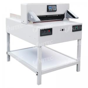 China Electric Programmable Paper Cutting Machine 1200W With Two Motors 7205PX supplier