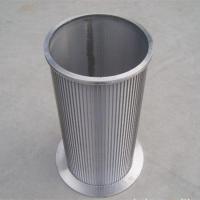 China Wedge Wire Screen Strong Stainless Steel Filtration Welded Slot 25-350 Mircon on sale