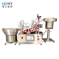 China 2ml Cyro Tube Automatic Liquid Filling And Capping Machine Desktop 48BPm on sale