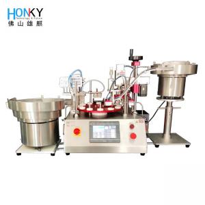 Desktop Automatic Self Test Antigen Tube Liquid Filling And Capping Machine For Reagent