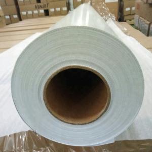 China Pure White Self Adhesive Wood Grain Vinyl Film , Adhesive Vinyl Paper Sheets supplier