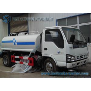 China ISUZU Sanitation Truck 4 X 2 2 Axles 4 m3 - 5 m3 130 hp Self-sucking centrifugal pump wholesale