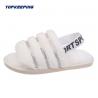 China 1D0005 Outdoor Winter Lady Fluffy Fur Sliders Slipper wholesale