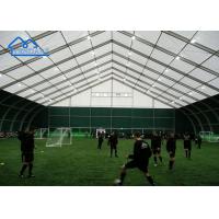 China Custom Indoor Sports Hall Tent Curved Shape For Football Soccer Field Canopy For Sporting Events on sale