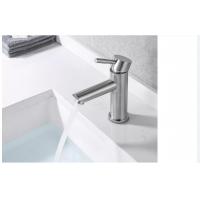 China Sus304 Single Tap Bathroom Faucet Wash Basin Mixer Faucet Corner Sink on sale