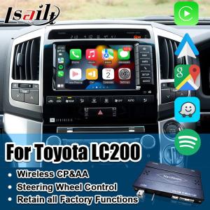 China プラグアンドプレイ Apple CarPlayインターフェイス for Land Cruiser 200 2013-2021 多言語,360カメラ,逆カメラサポート wholesale
