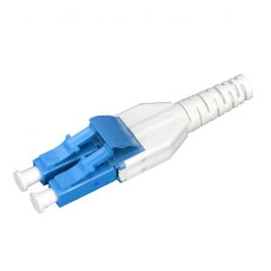 Uniboot  Fiber Optic LC Duplex Connector , SM Fiber Connector For Telecom Network