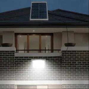 Solar Powered Slim IP66 Outdoor Floodlight 100W 200W 300W 400W 600W LED Solar Flood Light