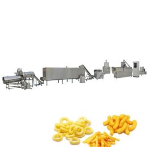 China 150kg/h 250kg/h Corn Puff Production Line Twin Screw Snack Extruder Machine supplier