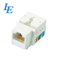 China CAT 5E CAT 6 UTP 90 110 IDC RJ45 Network Keystone Jack on sale