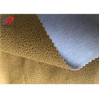China Polyester Brushed Fleece Fabric , Printed Velvet Upholstery Fabric Fashion Design on sale
