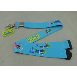 China Sublimation Promotional Lanyards Customizable Badge Holders Lanyards wholesale