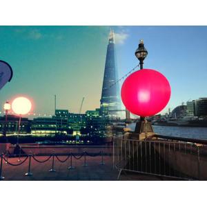 China Lâmpada conduzida inflável arquitetónica da decoração 400W RGB para eventos exteriores internos supplier