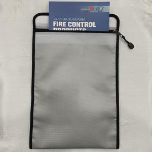 China 11x15inch Large Fire Resistant Document Bag Waterproof Valuables Pouch supplier