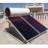 Kitchen Use Flat Plate Solar Water Heater , Rooftop Solar Hot Water System High