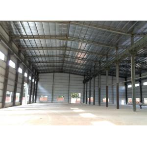 Q235B, Q345B Grade fast installed EPS/PU/XPS sandwich panel steel structure warehouse
