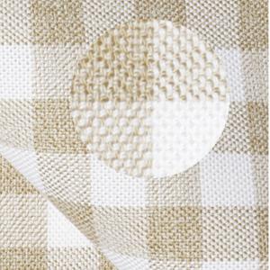 Checkered Fashion Fabric Swatches CA32s 151gsm Cotton Acrylic Blend Material