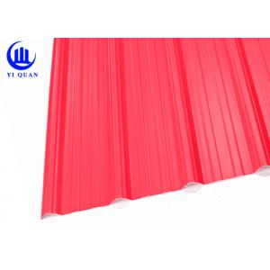 Construction Corrugated Pvc Roofing Sheets 1.3mm To 3.0 Mm Substitute For Asbestos Tile