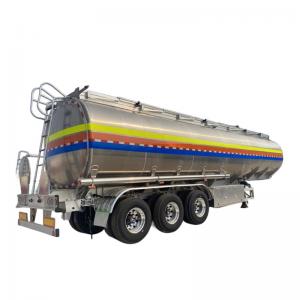 45000 Liters Diesel Oil Fuel Tanker Trailer Tri-Axle Tank Semi Trailer Manufacturer