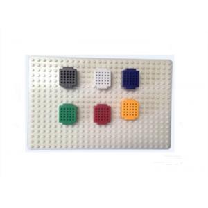 Solderless Super Mini Electronic Breadboard 25 Tie Points Colorful ABS Plastic