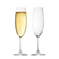 China 170ml Classy Flutes Clear Crystal Wine Champagne Glass For Party on sale