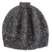 China New arrival allover sequined bow french beret Hat on sale