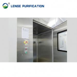 1200 X 1000 X 2150 Cleanroom Mist Shower Stainless Steel For Pharma